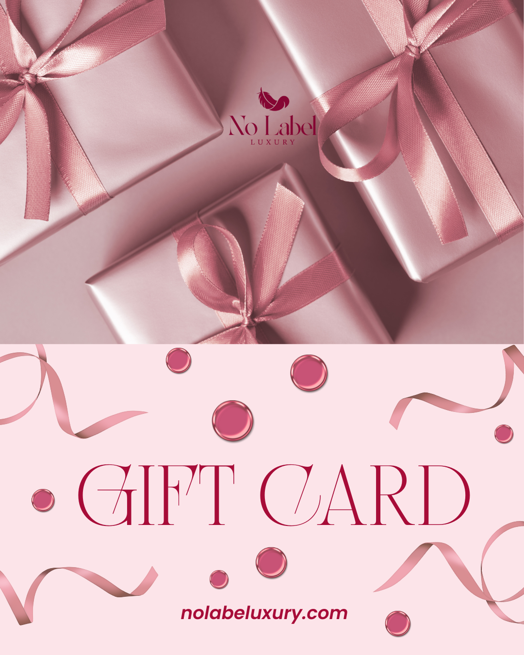 NO LABEL GIFT CARD - Il regalo che non ha etichette.